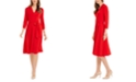 Charter Club 3/4-Sleeve Midi Dress, Created for Macy's